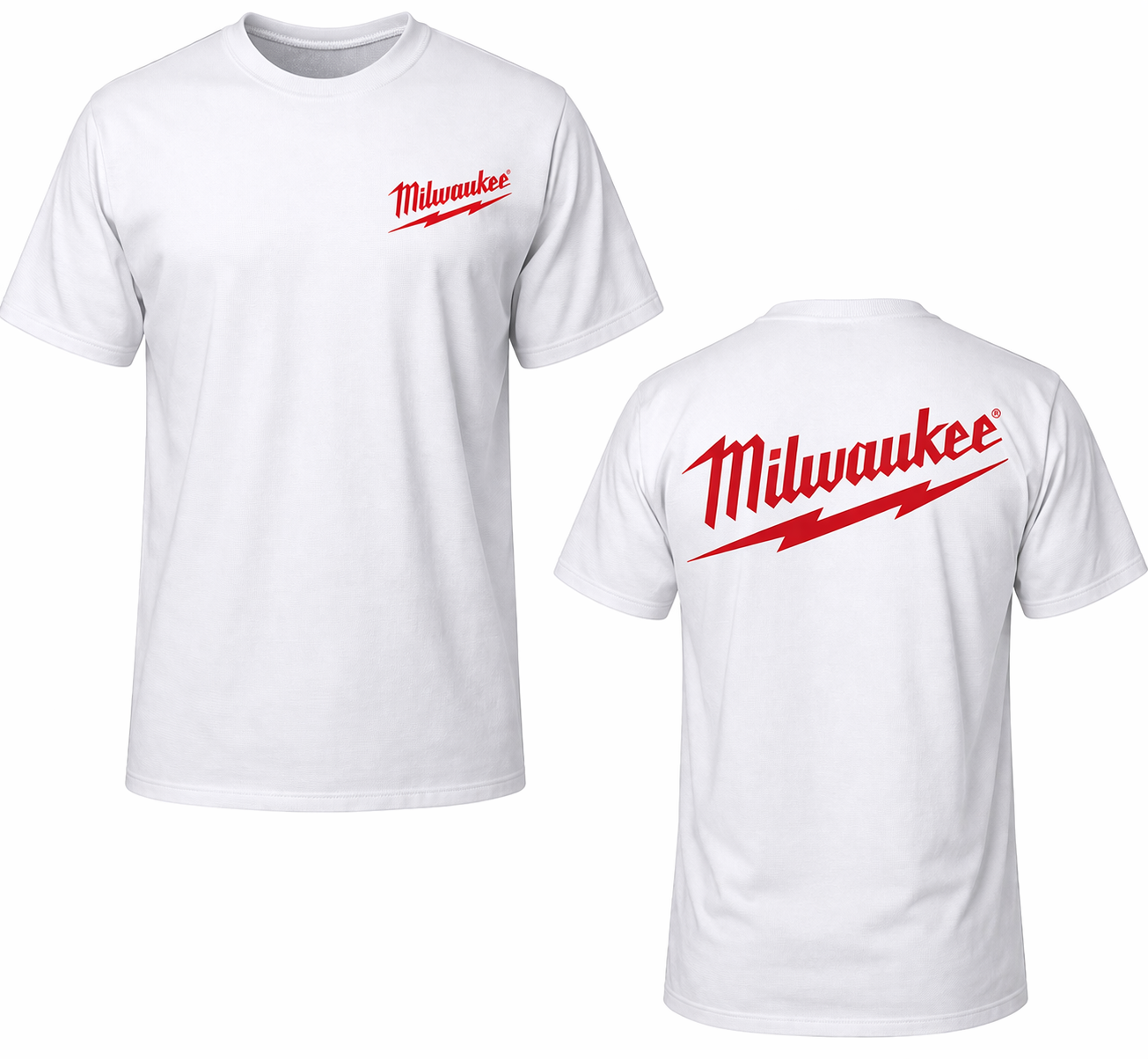 Milwaukee Style Mechanic T-Shirt 100% Cotton | Work Shirt Men | Durable Graphic
