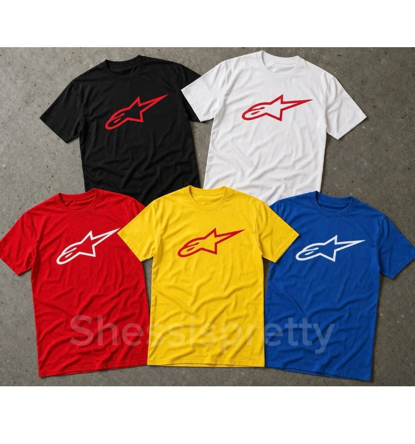 Alpinestars clothing men's short-sleeved shirt with Alpinestars logo
