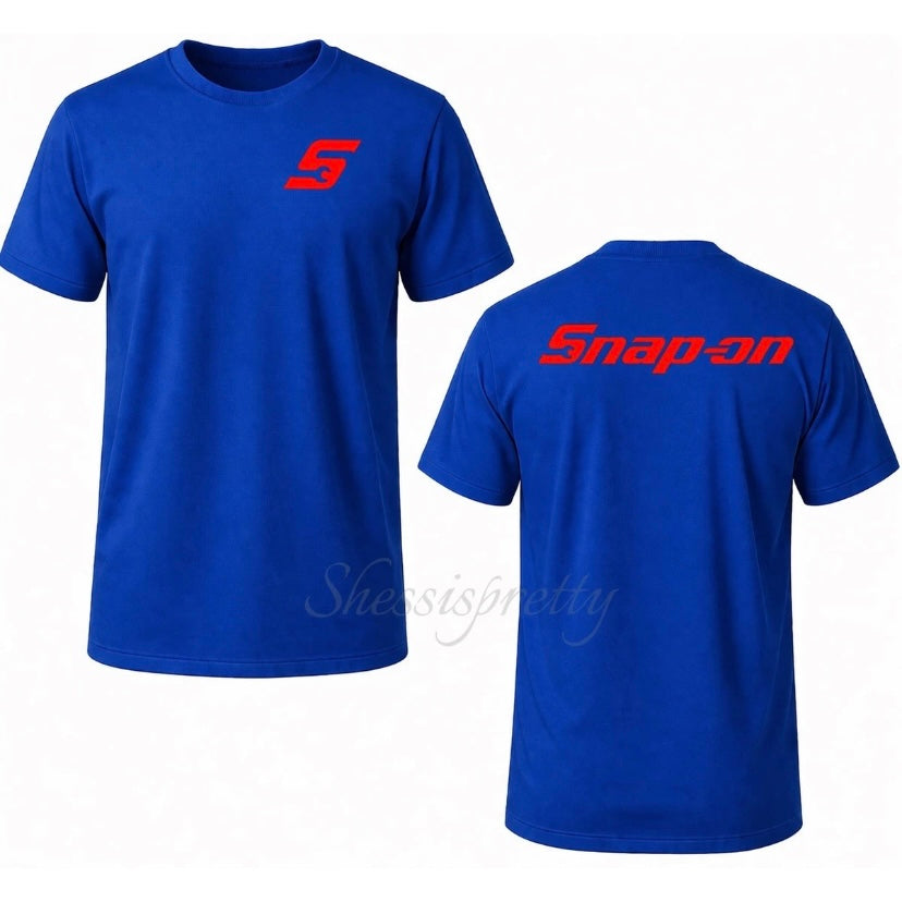 Snap-on tools short-sleeved t-shirt Snap-on clothing for men Size S-2XL