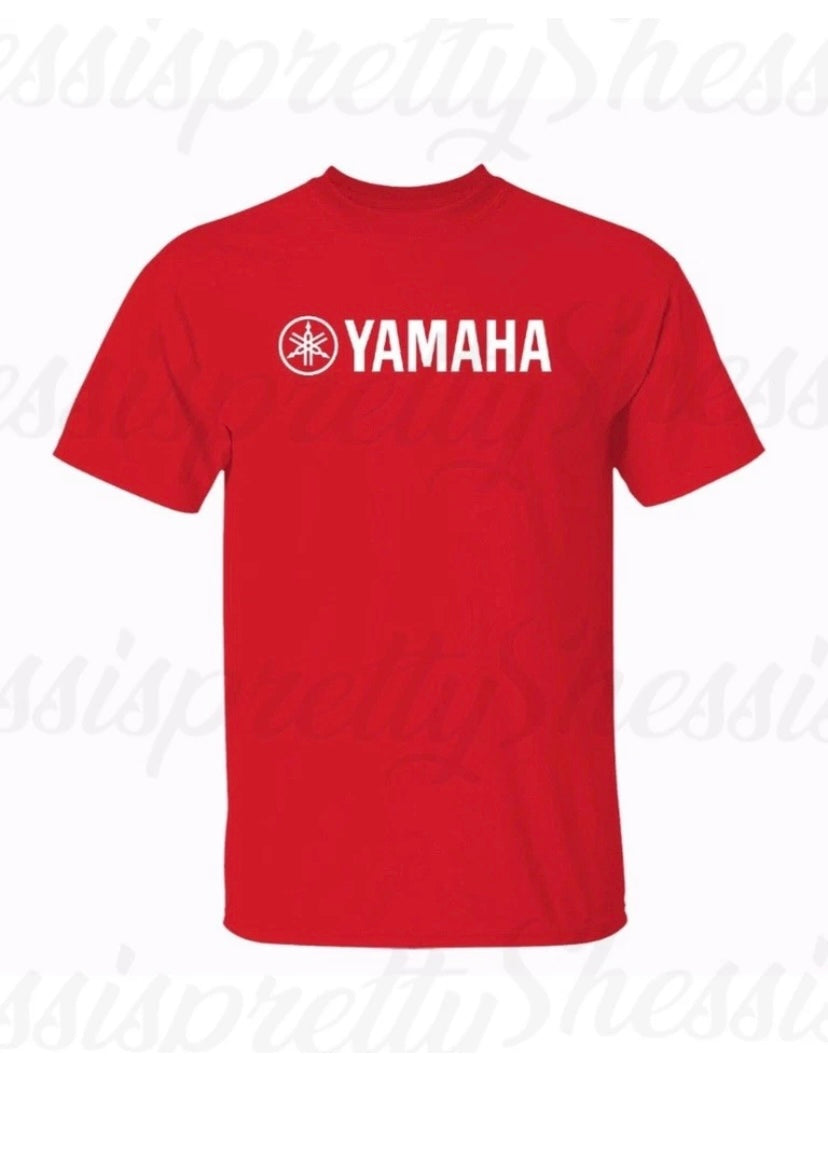 Yamaha short-sleeved motocross shirt, ATV motorcycle clothing Size S-XXL Man