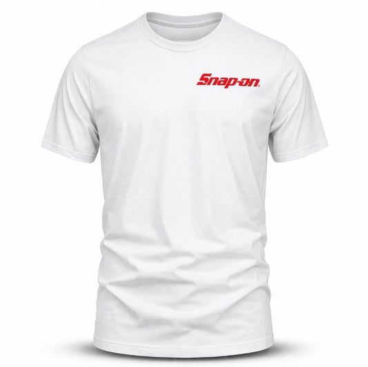 Snap-on T-Shirt Men Cotton Premium Work Shirt Durable Comfortable Mechanic Tee