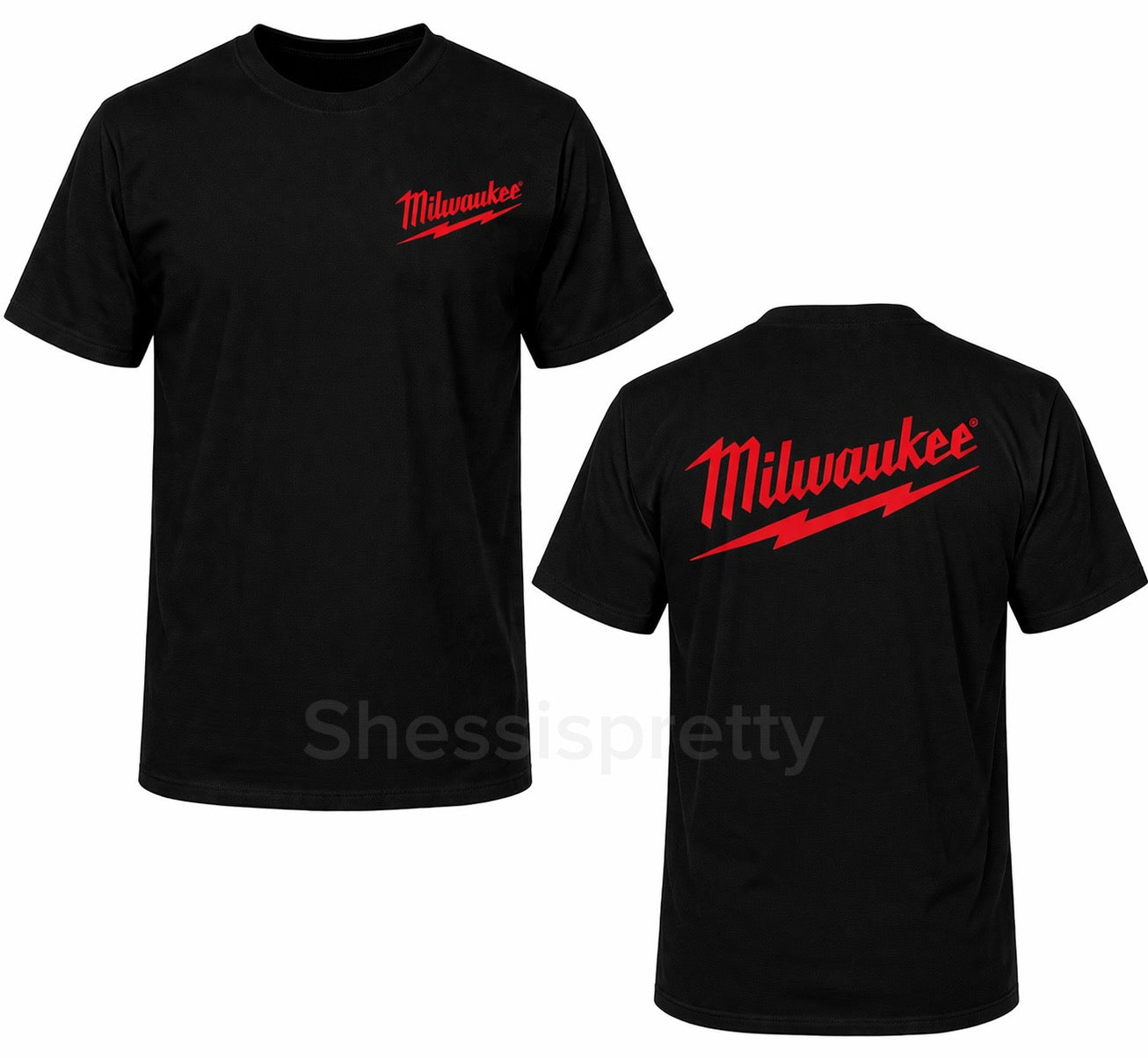 Milwaukee Style Mechanic T-Shirt 100% Cotton | Work Shirt Men | Durable Graphic
