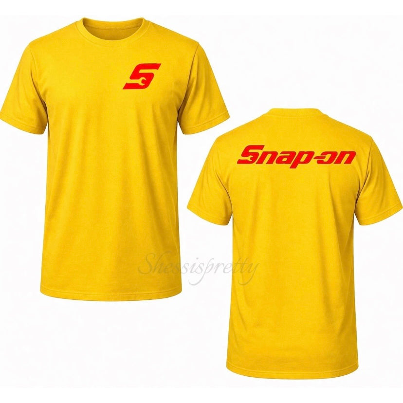 Snap-on tools short-sleeved t-shirt Snap-on clothing for men Size S-2XL