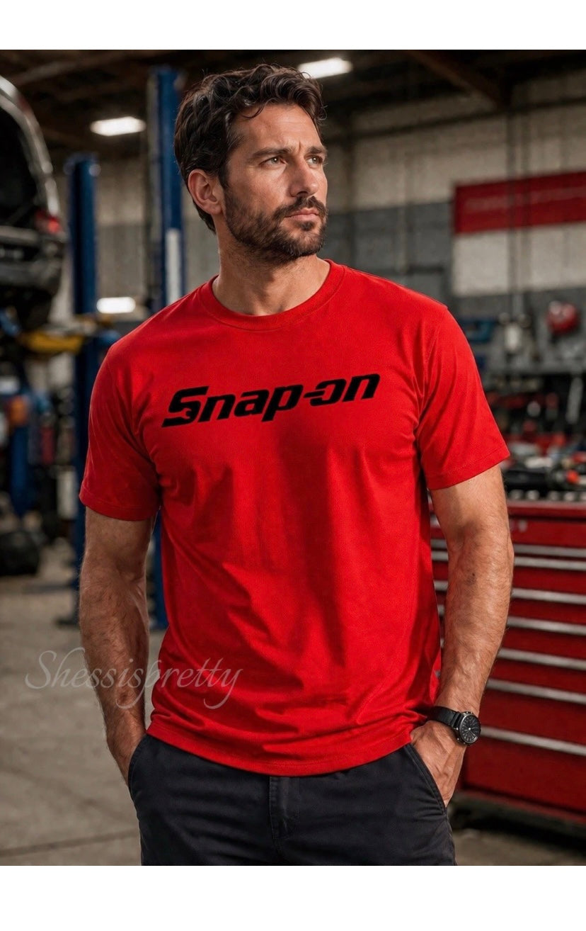 Snap-on tools men's shirt clothing snap-on equipment tools Size S-3XL Work