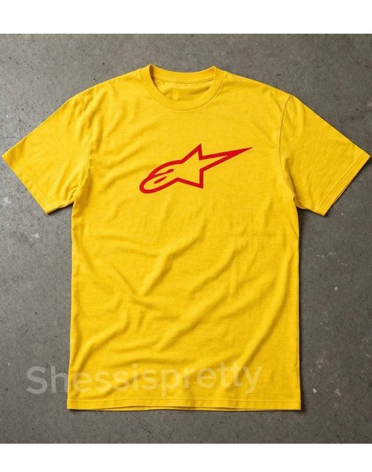 Alpinestars clothing men's short-sleeved shirt with Alpinestars logo