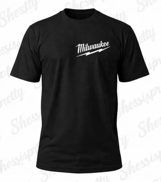 Milwaukee, tools clothing, men's Milwaukee shirt size S-XXL multiple colors