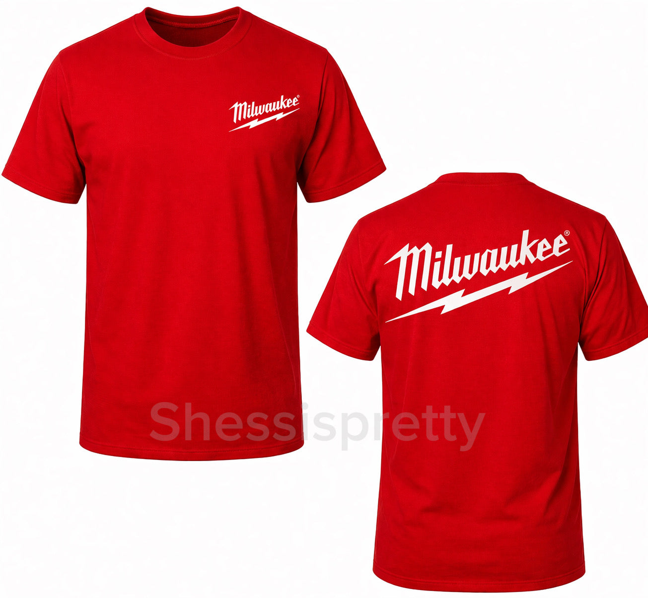 Milwaukee Style Mechanic T-Shirt 100% Cotton | Work Shirt Men | Durable Graphic