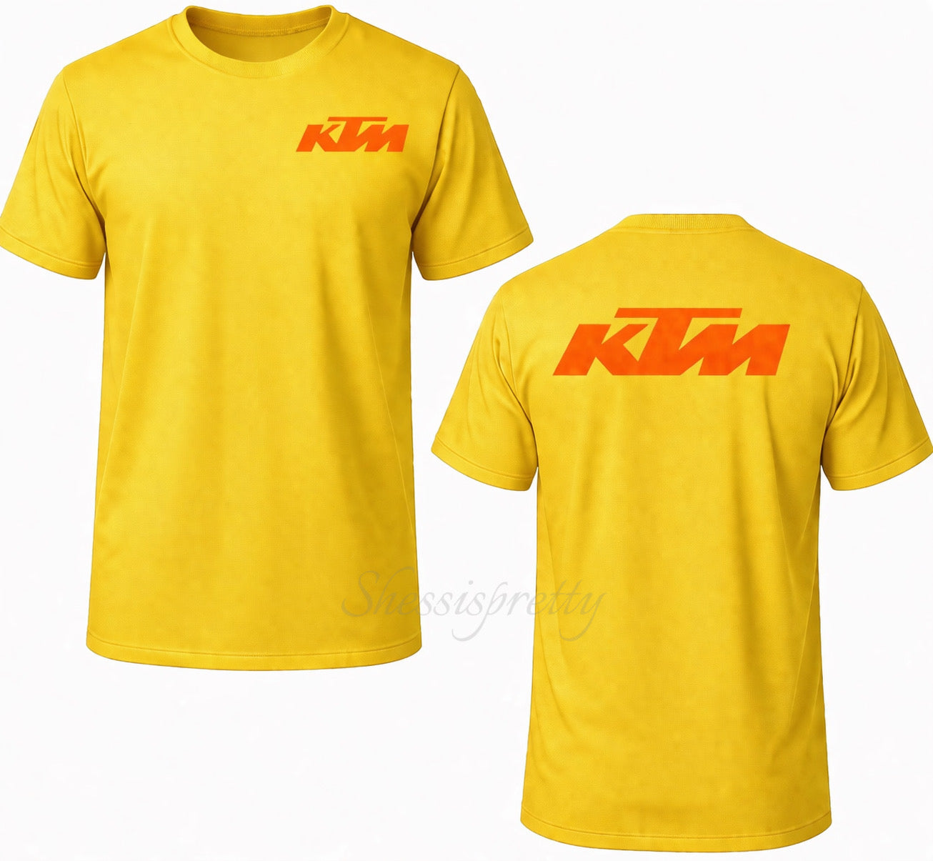 Ride Orange KTM Style Premium Cotton T-Shirt KTM Racing Style Shirt – Comfort, Performance & Style