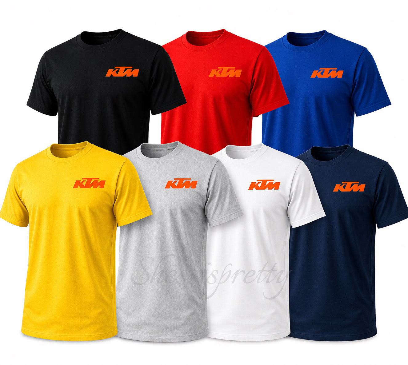 Ride Orange KTM Style Premium Cotton T-Shirt KTM Racing Style Shirt – Comfort, Performance & Style