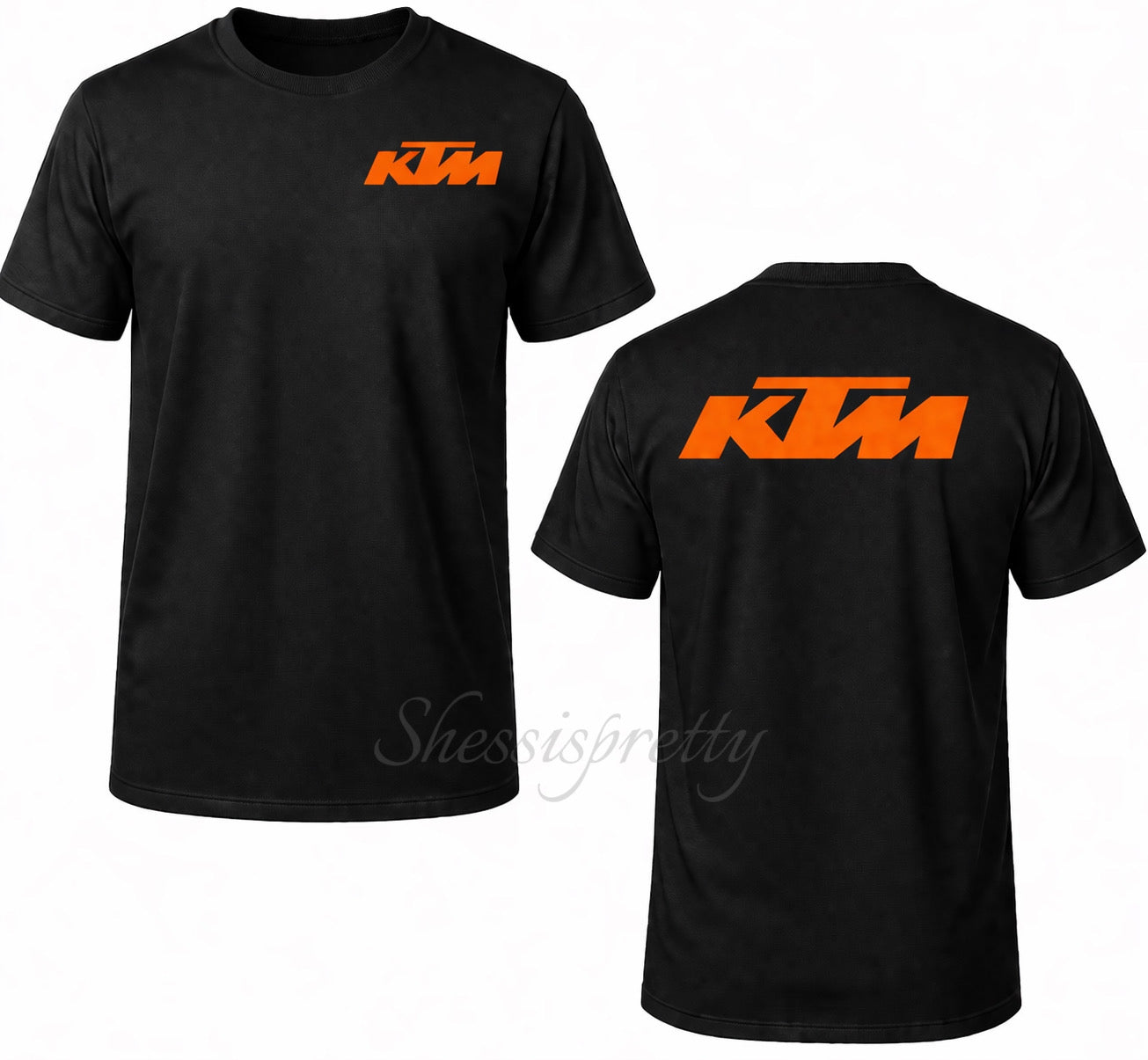 Ride Orange KTM Style Premium Cotton T-Shirt KTM Racing Style Shirt – Comfort, Performance & Style